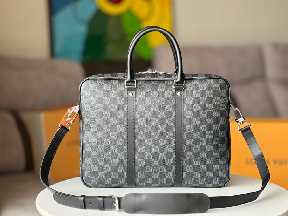 handmade Louis Vuitton girl replica laptop bag N41478